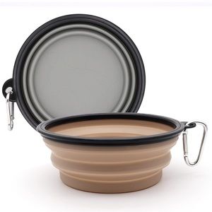 Collapsible pet bowls
